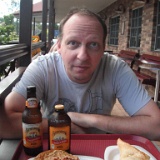 DSCF3367  Yatala Pie shop: Meat pies and Ginger Beer.  How Australian is that?