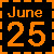 June 25